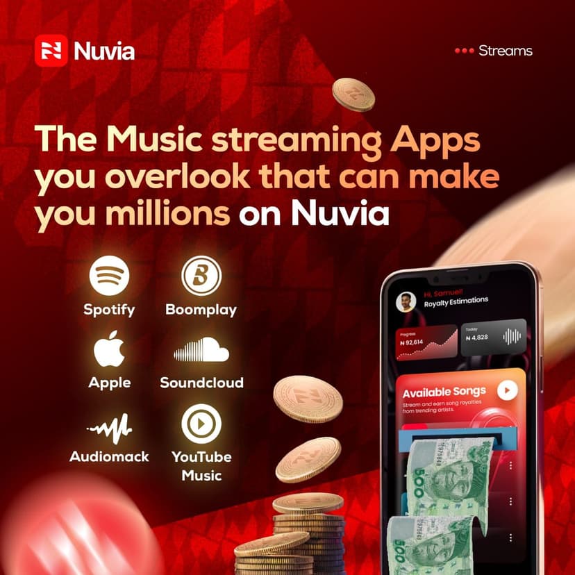 nuvia stream flyer